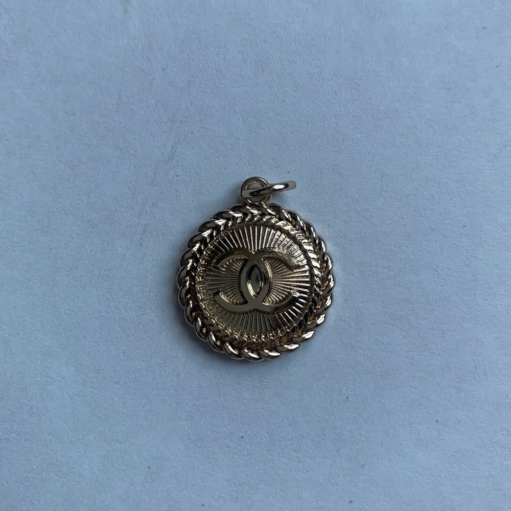 CC Zipper Pull Pendant